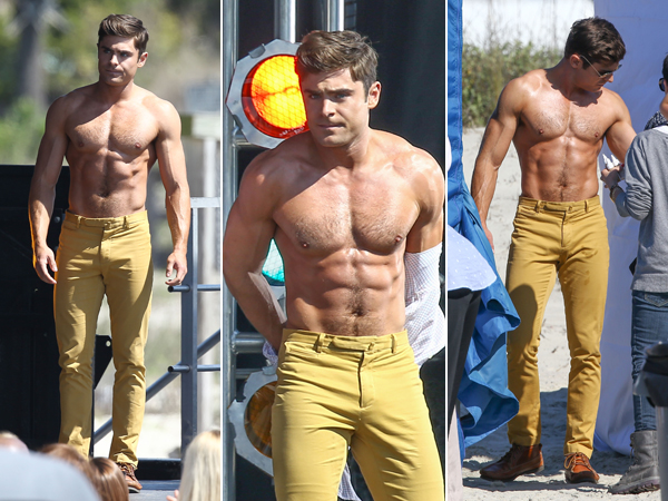 Zac Efron exposed movie scene